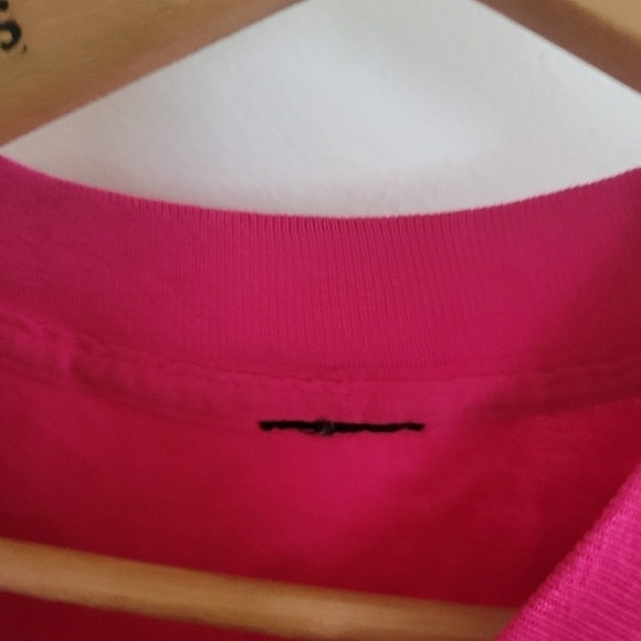 Vintage Single Stitch Pink Short Sleeve Shirt Graphic Tee Native Indian XL - Picture 11 of 11